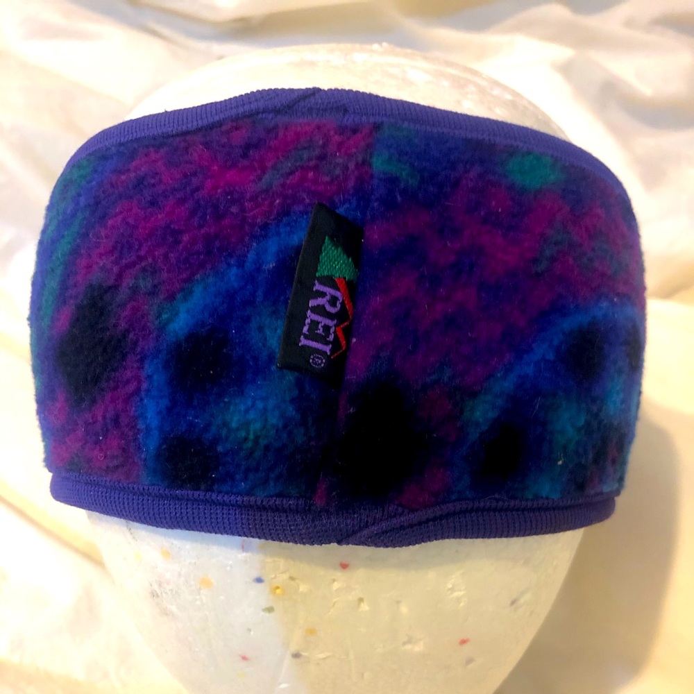 Vintage REI Fleece Head Hair Band Polartec